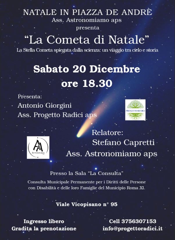 Locandina Cometa di Natale