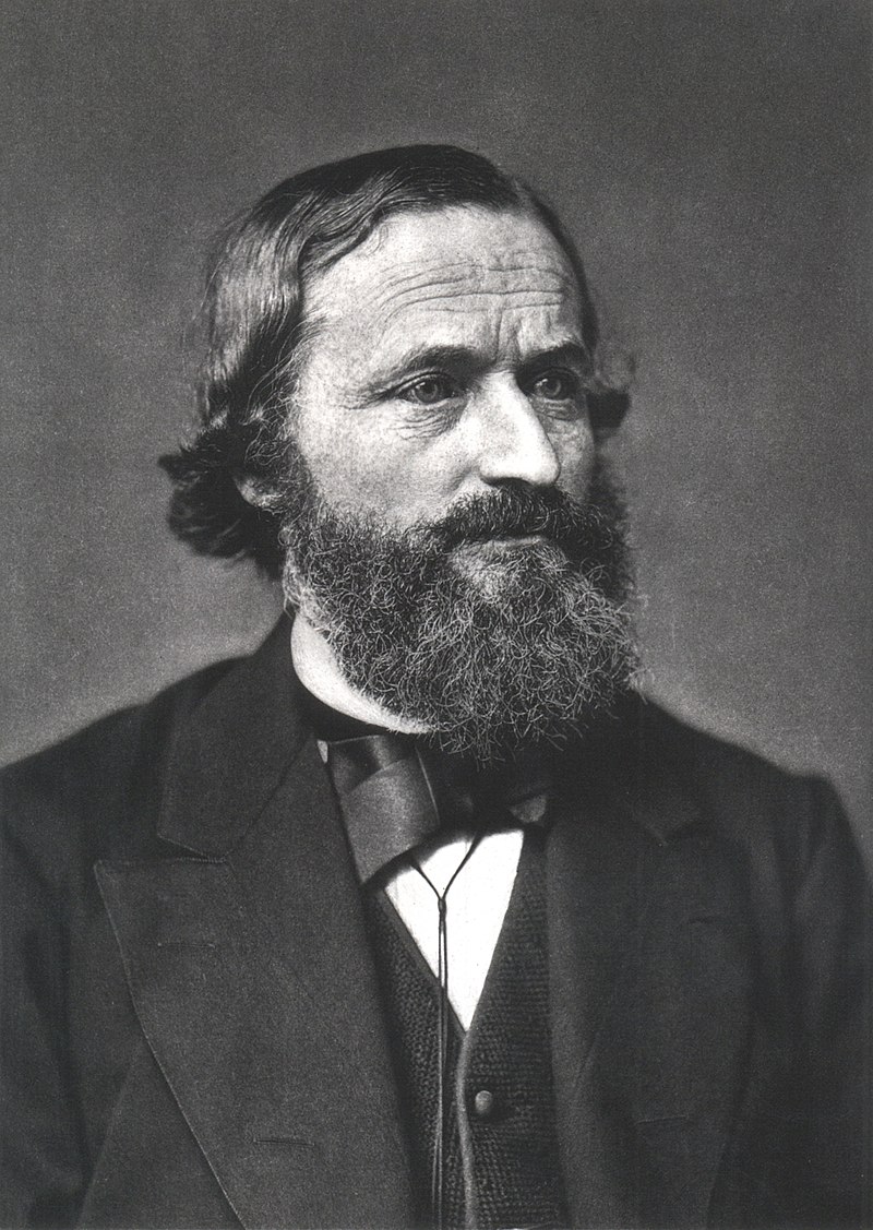 Gustav Robert Kirchhoff. Crediti Smithsonian Library - public domain