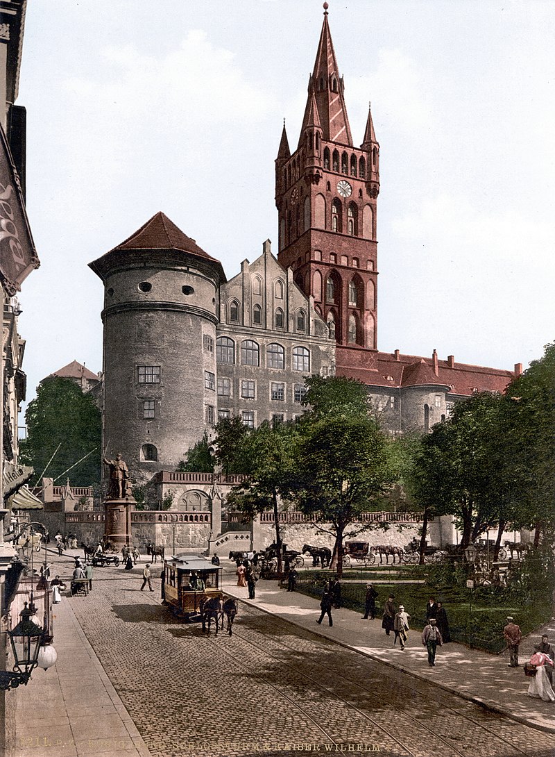 Castello di Königsberg. Autore sconosciuto - public domain