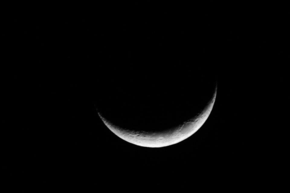 Una Luna a "sorriso" del marzo 2013. Crediti Stefano Capretti