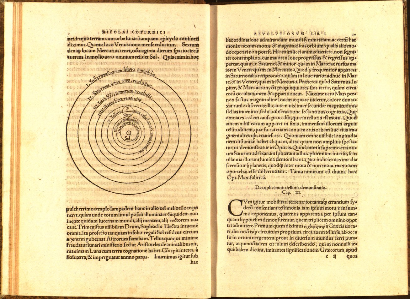 De revolutionibus orbium coelestium, 1566 - Nicolaus Copernicus. 