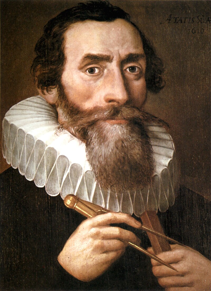 Johannes Kepler. Public domain