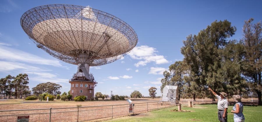 The Dish, il Parkes Observatory. Crediti Parkes Observatory