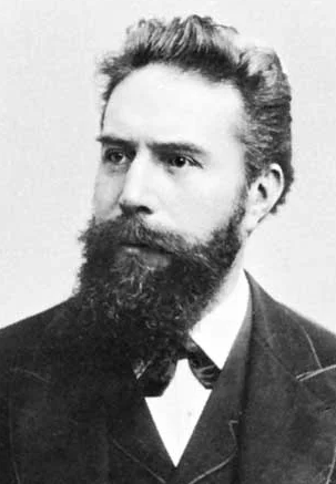 Wilhelm Rontgen. Crediti nobelprize.com