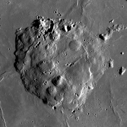 Mons Rumker. Crditi NASA - LRO