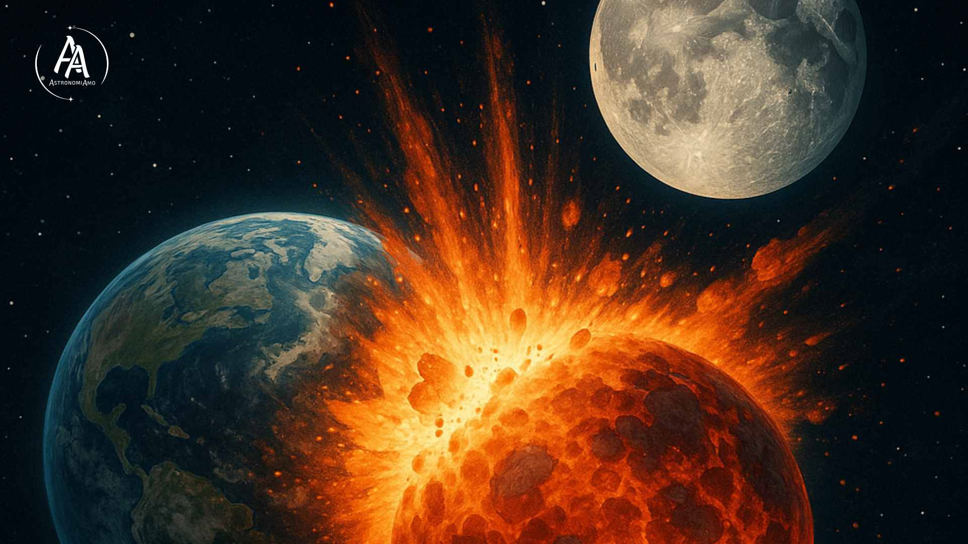 La storia della Luna